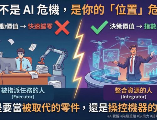 【這不是 AI 危機，是你的「位置」危機】