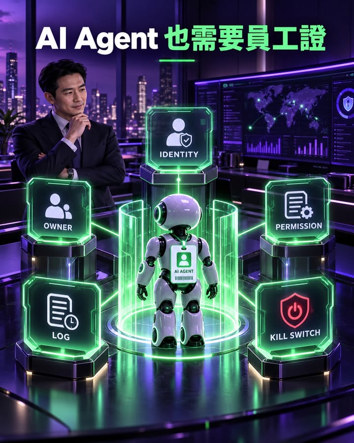 AI Agent 也需要「員工證」